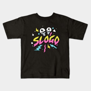 80s style Slogo Logo Kids T-Shirt